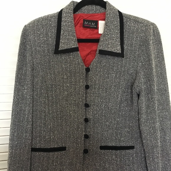 Light Weight Gray Blazer Jacket - Picture 2 of 3